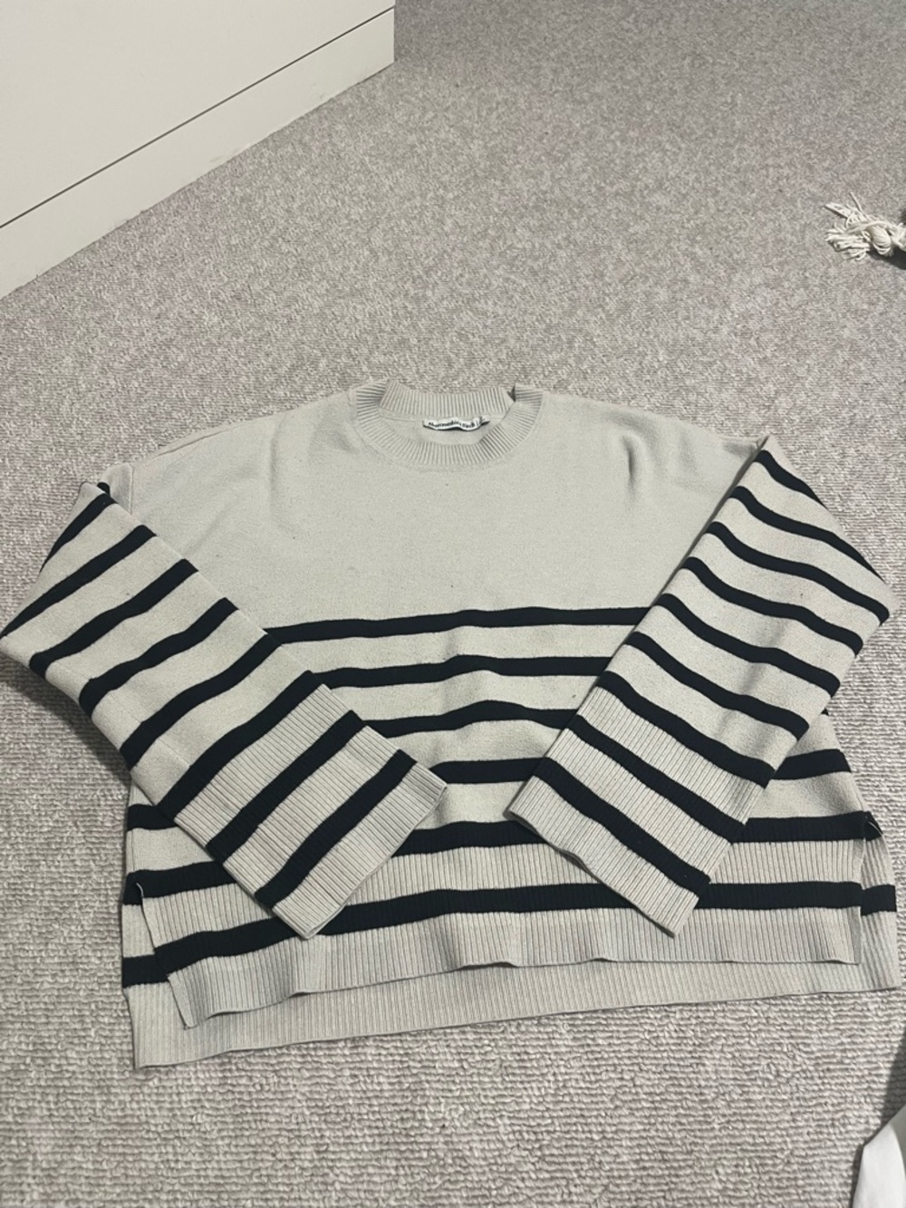 Striped Knit Sweater